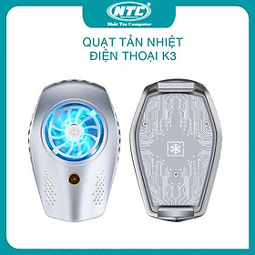 Mua Quạt tản nhiệt cho điện thoại k3 tích hợp sò siêu lạnh  tản nhiệt  làm mát cực nhanh (màu ngẫu nhiên)