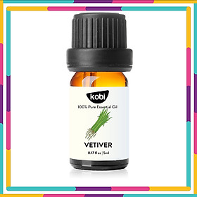 Tinh Dầu Hương Lau Kobi Vetiver Essential Oil Giúp Giảm Lo Âu, Phiền Muộn