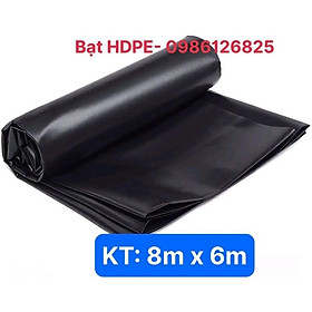 Mua BẠT LÓT HỒ CHỨA NƯỚC  NUÔI CÁ KHỔ 8m x 6m