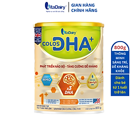 Sữa bột Colos DHA+ 1+ / hộp 800g