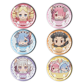 Set 6 cái Huy hiệu Anime Re:Zero - Re:Zero kara Hajimeru Isekai Seikatsu - Re:ZERO -Starting Life in Another World - Re:Zero - Bắt đầu lại ở thế giới khác