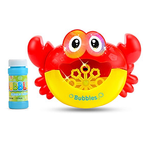 Cua Nhựa Đồ Chơi Thổi Bong Bóng Và Phát Nhạc