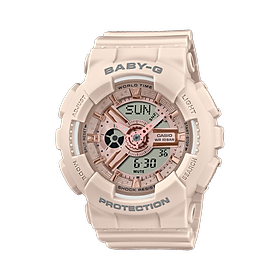 Đồng Hồ Casio Nữ Baby-G dây nhựa BA-110XCP-4ADR