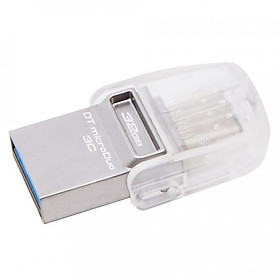 USB 3.1/Type-C 2 Trong 1 Kingston Datatraveler Microduo