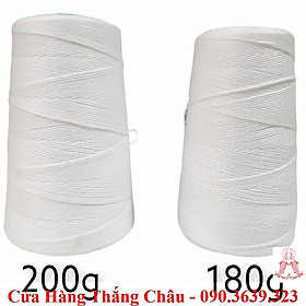 Mua Chỉ May Bao PE (Màu Trắng) - 1 Cuộn Chỉ May (Bao Gạo  Bao Đường  Bao Xi Măng  Cột Thịt  Cột Lạp Xưởng ...)