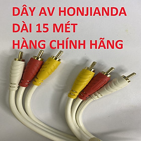 DÂY AV 6 ĐẦU DÀI 15 MÉT HONJIANDA , HÀNG CHÍNH HÃNG