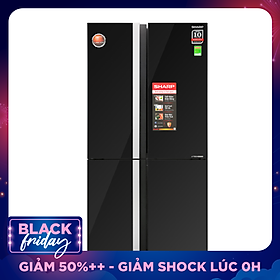Tủ Lạnh Inverter Sharp SJ-FX688VG-BK (605L) - Hàng Chính Hãng