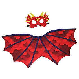 Dinosaur Wing  Kids Dragon Costume Boys Girls Gift Toy Cosplay Dragon  Dragon Wing for Nightclub Masquerade Party Role Play