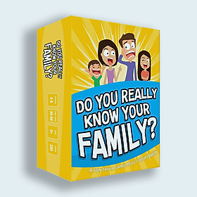 Board Game Do You Really Know Your Family Anh có hiểu gia đình mình không