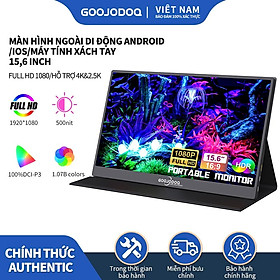 Mua  HÀNG CHÍNH HÃNG GOOJODOQ  Màn Hình Di Động GOOJODOQ Dành Cho Laptop Đế Kéo Dài Loa Ps4  Điện Thoại PC Android Switch Macbook HDMI Bảo hành chính hãng