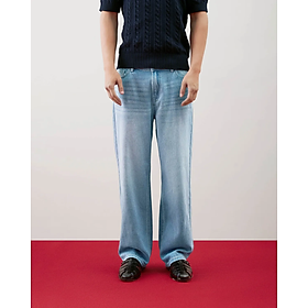 Quần jean Nam Xanh Nhạt Form Straight - ROUTINE 10F25DPA022