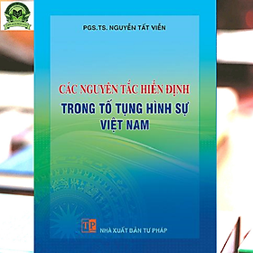 Các nguyên tắc hiến định trong tố tụng hình sự Việt Nam