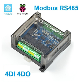 Mua Công Tắc Điều Khiển Bật Tắt IO 4 Cổng Modbus RS485 BMS4 (Hỗ Trợ HomeAssistant)