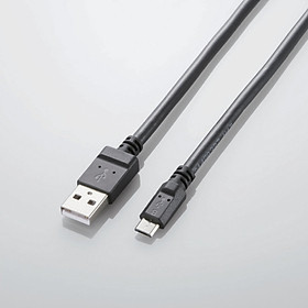 Mua Dây cáp microUSB (A-microB)  0.8m  2A ELECOM MPA-AMB2U08 - Hàng chính hãng