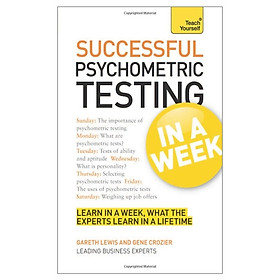 Hình ảnh Successful Psychometric Testing in a Week: Teach Yourself : Using Psychometric Tests in Seven Simple Steps