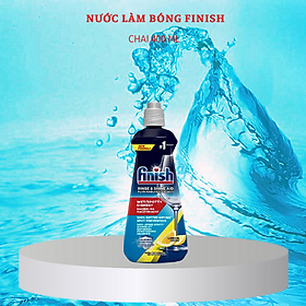 Nước trợ xả Finish chuyên dùng cho máy ( dầu bóng dùng cho máy rửa chén bát ) hàng Đức