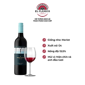 Rượu vang đỏ Úc Estate Merlot Red Wine 13.5% Vol