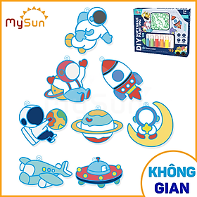 Sticker nổi 3D giá rẻ hoạt hình dễ thương tự làm thiết kế dẻo mini làm móc khóa treo cặp balo, xe máy MySun