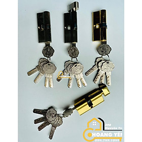 Mua Lõi khoá cửa tay gạt 7cmx3.2cm  ruột khoá thay thế cửa tay bẻ 5 chìa bi kép chống dò T&D