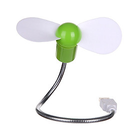 Mua Quạt USB Mini 2 Cánh Mềm Đuôi Rắn Gập Nhiều Hướng Tiện Dụng No.1 - Hàng chính hãng
