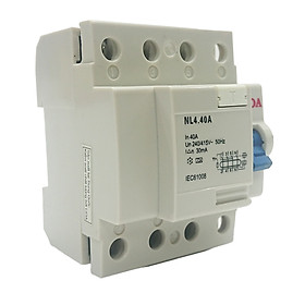 APTOMAT CHỐNG DÒNG RÒ LIOA 4 CỰC 40A RCCB 4P