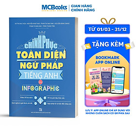 Hình ảnh Sách - Chinh phục toàn diện Ngữ pháp tiếng Anh bằng Infographic - Tập 1 - Tặng kèm khóa học