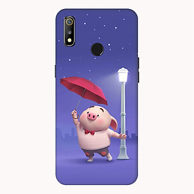 Ốp lưng điện thoại Realme 3 hình Heo Con Dạo Phố - Hàng chính hãng