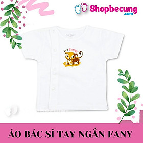 ÁO BÁC SĨ TAY NGẮN