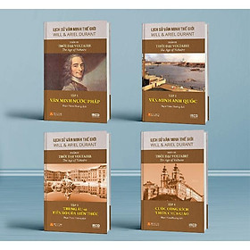 Sách – Lịch Sử Văn Minh Thế Giới – Phần IX: Thời Đại Voltaire (Bộ 4 tập)