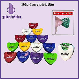 Mua Hộp đựng phím guitar nhiều màu - Đặt hàng tặng pick - Tiện dụng để giữ phím  có dán