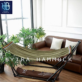 Mua Bộ võng xếp bytra bao gồm khung sắt sơn tĩnh điện cao cấp và lưới võng nằm