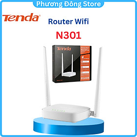 Mua Bộ Phát Wifi Tenda N301 Chuẩn N Tốc Độ 300Mbps - Hàng chính hãng