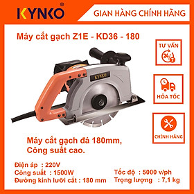 Máy cắt gạch cầm tay chính hãng Kynko Z1E-KD36-180 #6361