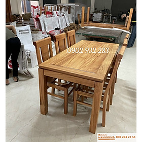 Mua Bộ bàn ăn gỗ gõ đỏ 6 ghế G02
