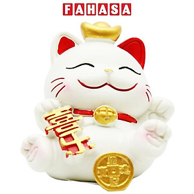 Mua Mô Hình Mèo Thần Tài Mini Trang Trí Tết - WanLongDa SJ8164