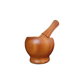 Mua Bộ Cối Chày Gỗ Xà Cừ Kiểu Dáng Hình Lu Mini Decor  - Đồ Gia Dụng Gỗ Nhà Bếp Thương Hiệu Trường Sơn