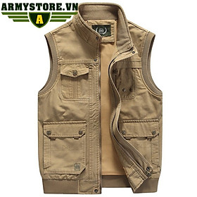 Áo phóng viên - áo gile lính jeep cao cấp arm-1062