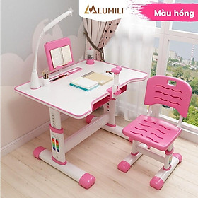 Mua bộ bàn học sinh chống gù chống cận thông minh cho trẻ em Z04 có thể điều chỉnh độ cao ngăn bàn lớn