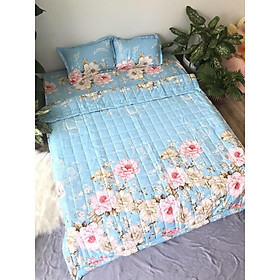 Chăn Hè Cotton Khổ 2m x 2m2 - tặng 1 gối ôm cùng màu chăn