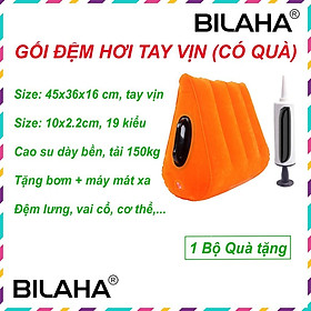Ghế Tình Yêu Đệm Mông Lên Có Tay Vịn Tặng Kèm Bơm Tay + Quà Tặng Trong Bơm (Có Hàng Sẵn) (Chọn Mẫu Yêu Thích)