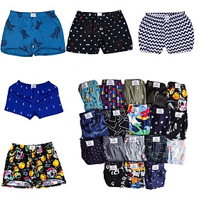 Combo 5 quần đùi nam thun cotton mặc ở nhà 