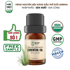 [HCM]Tinh dầu Sả Java nguyên chất hữu cơ MỘC THỦY khử mùi làm thơm phòng thư giãn 100ml/1000ml/ Sả Chanh /Bạc Hà/ Quế/ Oải hương/ Bưởi/ Cam/ Hoa Lài/ Quýt/ Tràm Huế/ Hoa Hồng/ Lavender/ Ngọc Lan Tây/ Tràm Trà/ Sả Java/ Trà Xanh