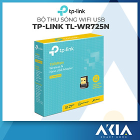 Bộ chuyển đổi usb wifi nano tp-link tl-wn725n chuẩn n 150mbps - hàng chính hãng