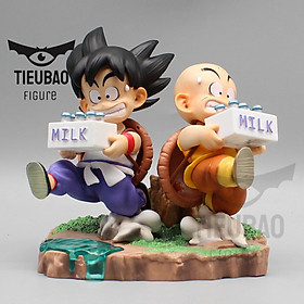 Mô hình Goku cùng Krillin đi giao sữa