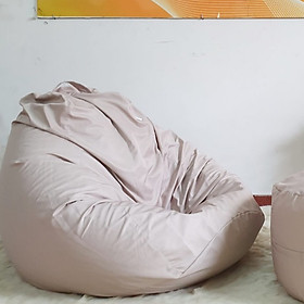 Ghế lười Dream M Màu Be chống thấm - HR-KBM-BE
