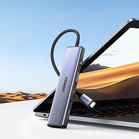 Mua Hub đa năng USB Type-C sang 4 cổng USB 3.0 Ugreen 20841 - Hàng Chính Hãng