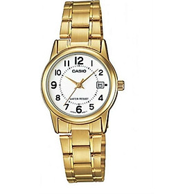 Đồng Hồ Nữ Dây Thép Không Gỉ Casio STANDARD LTP-V002G-7B