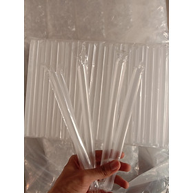 Bịch 500g Ống Hút Trà Sữa Màng Bọc Cao Cấp Phi 6, Phi 8, Phi 12 Đầu Nhọn