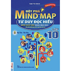 COMBO Đột phá MIND MAP- tư duy đọc hiểu môn ngữ văn bằng hình ảnh lớp 10 (Tặng bút thú siêu dễ thương)