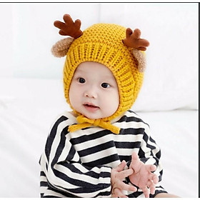 Mũ len mẫu mới cho bé mẫu TUẦN LỘC dây buộc cho bé đến 3 tuổi
